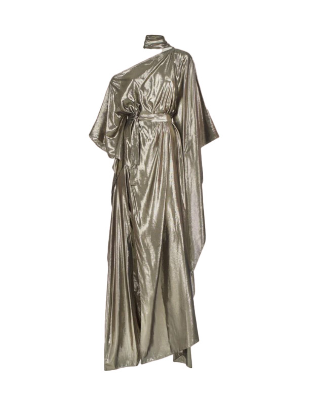 Gold taylor seventies kaftan dress Taller marmo - women